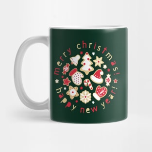 Merry Christmas! Happy new year! Mug